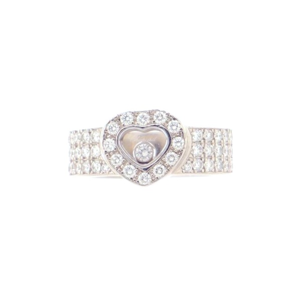 18K Chopard Happy Diamonds Ring - Picture 1 of 7